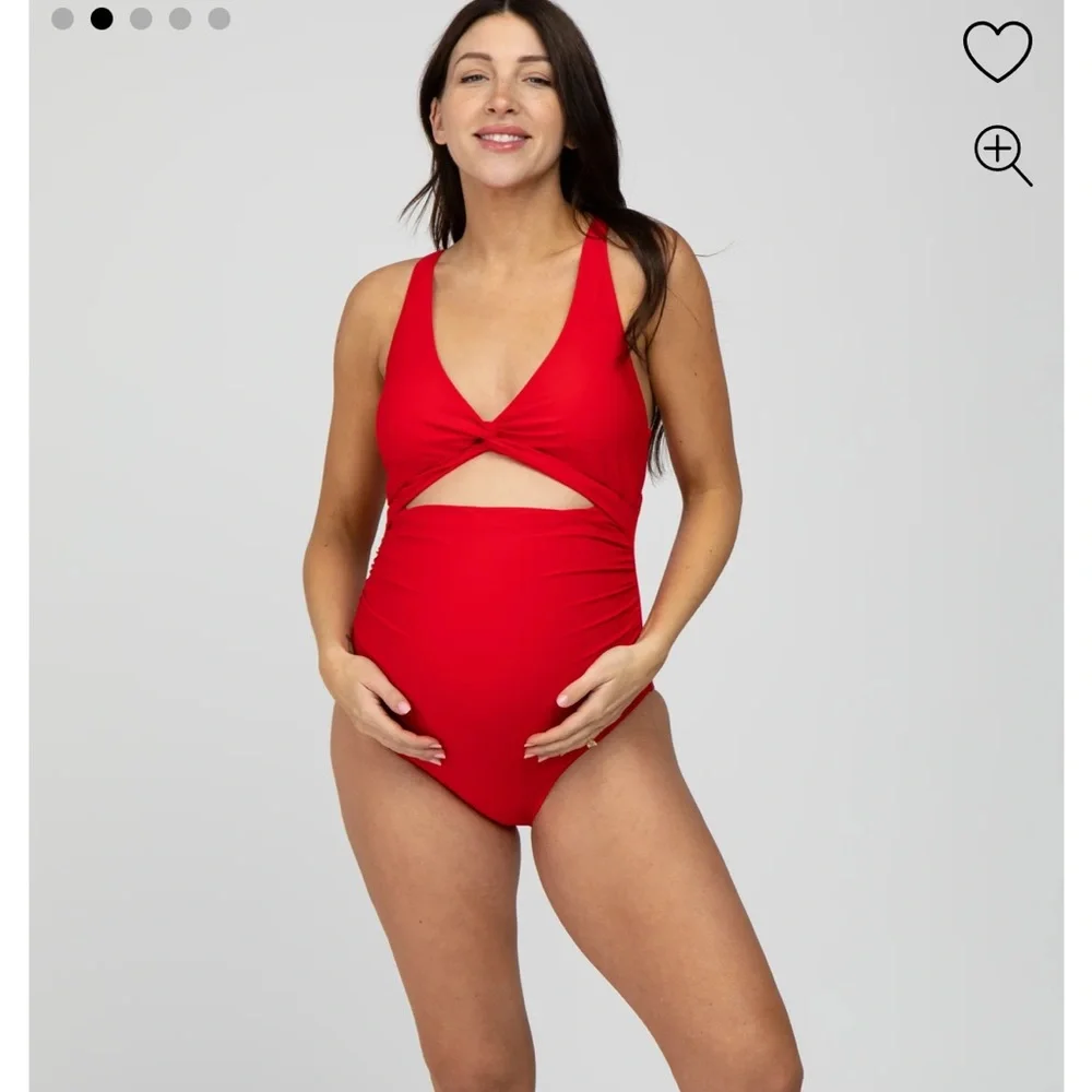 Pinkblush maternity bathing suit sz small - Picture 3 of 6